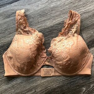 ThirdLove Women's Uplift Plunge Lace Bra - Tan